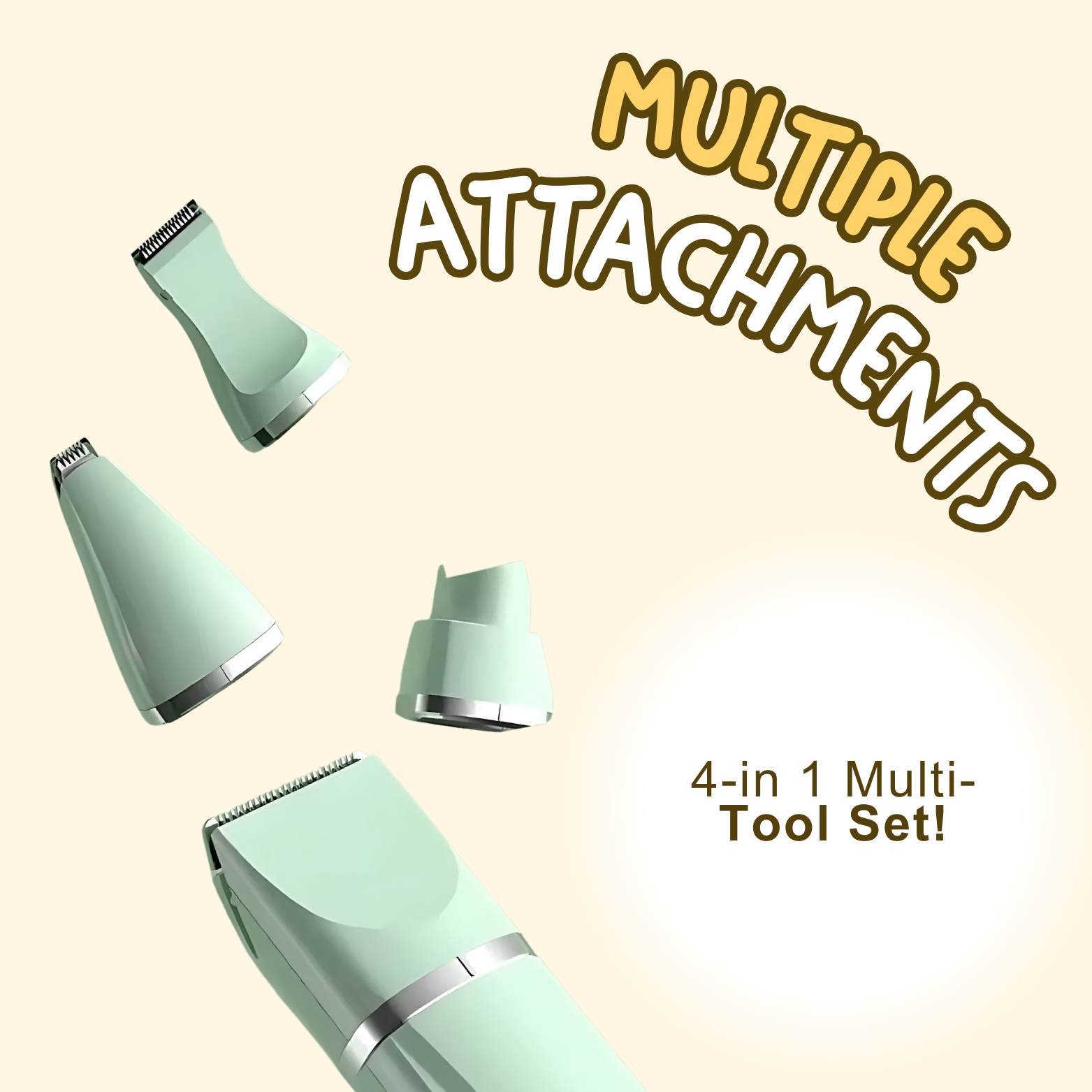 4-in-1 Pet Grooming Trimmer