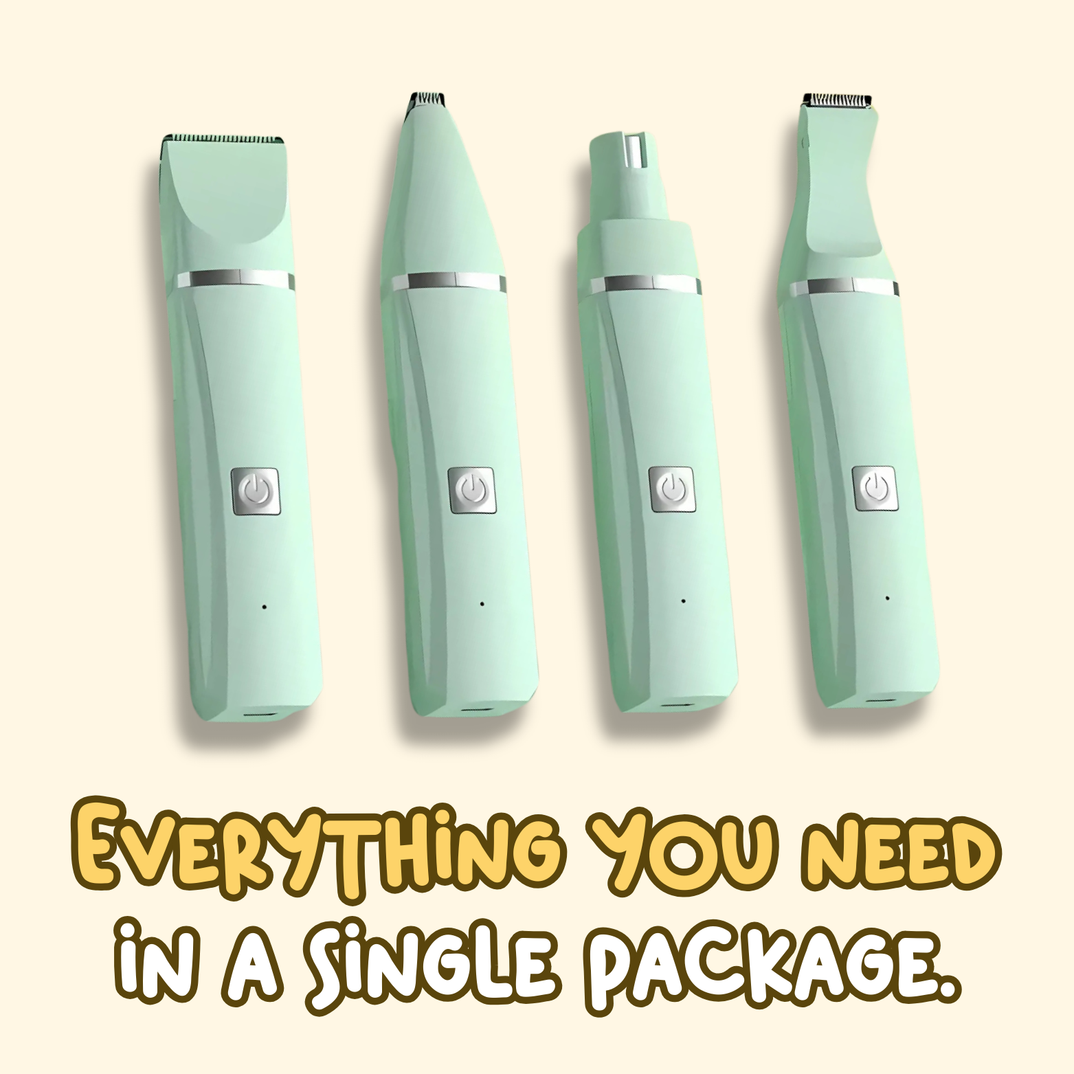 4-in-1 Pet Grooming Trimmer