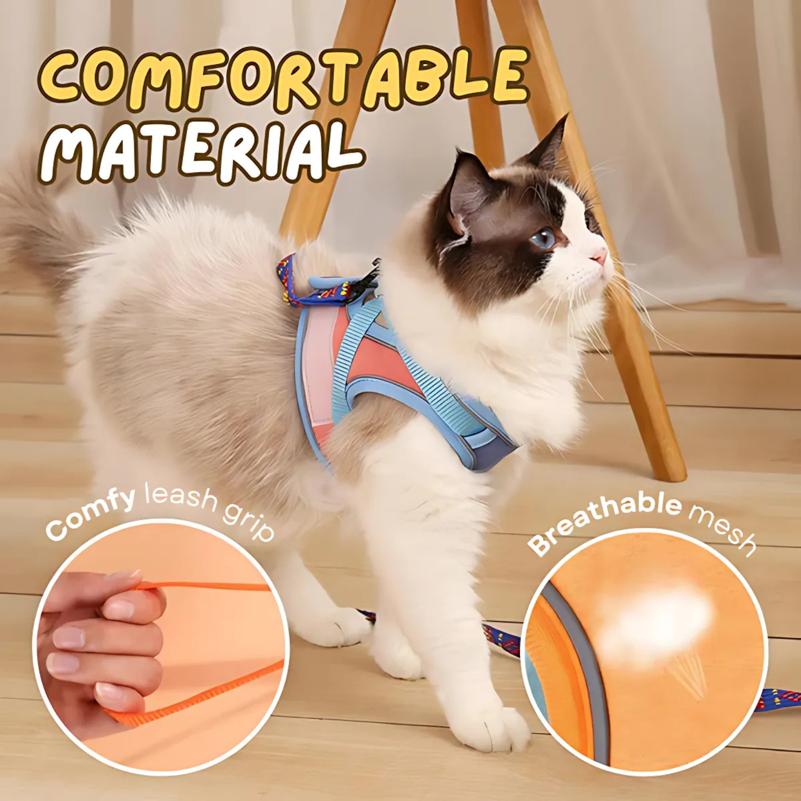 Cat Walking Harness with Leash