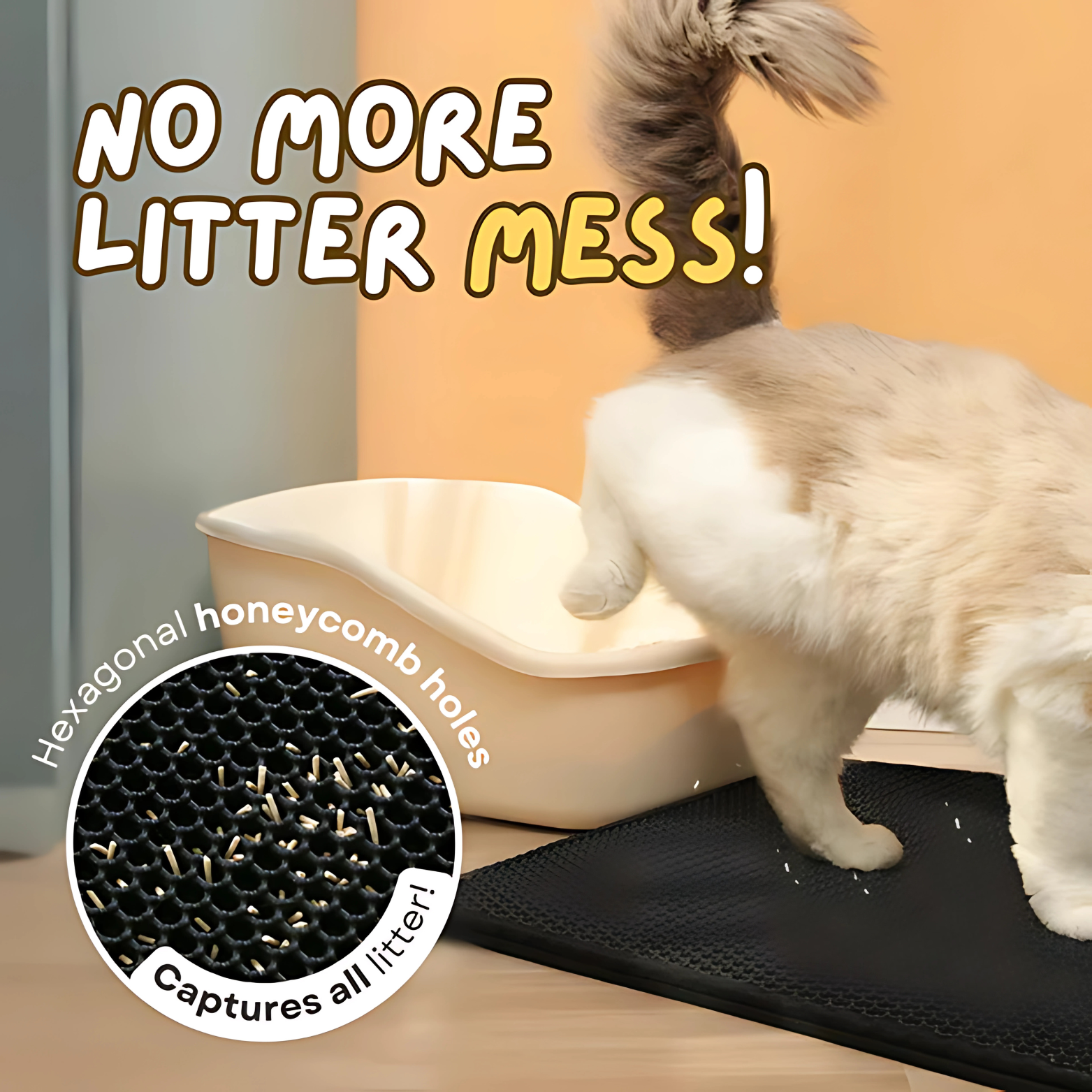 Double Layer Litter Mat