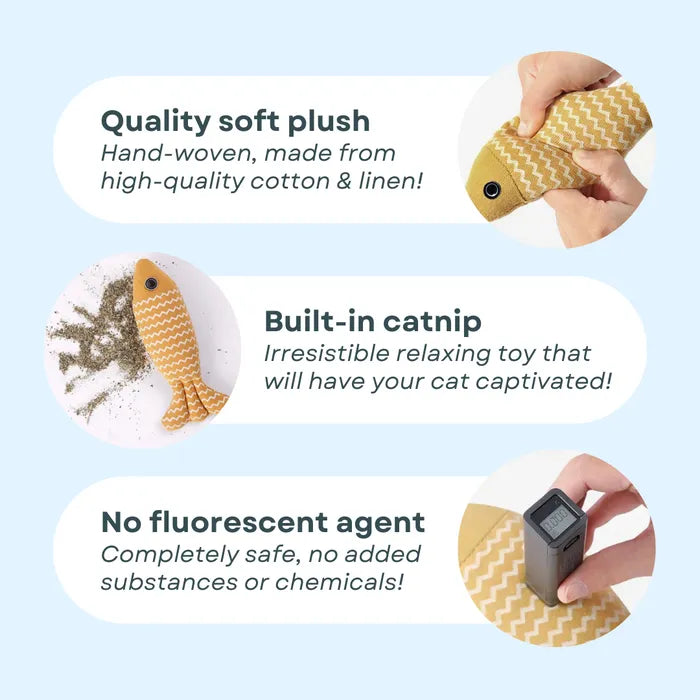 Catnip Fish Toy