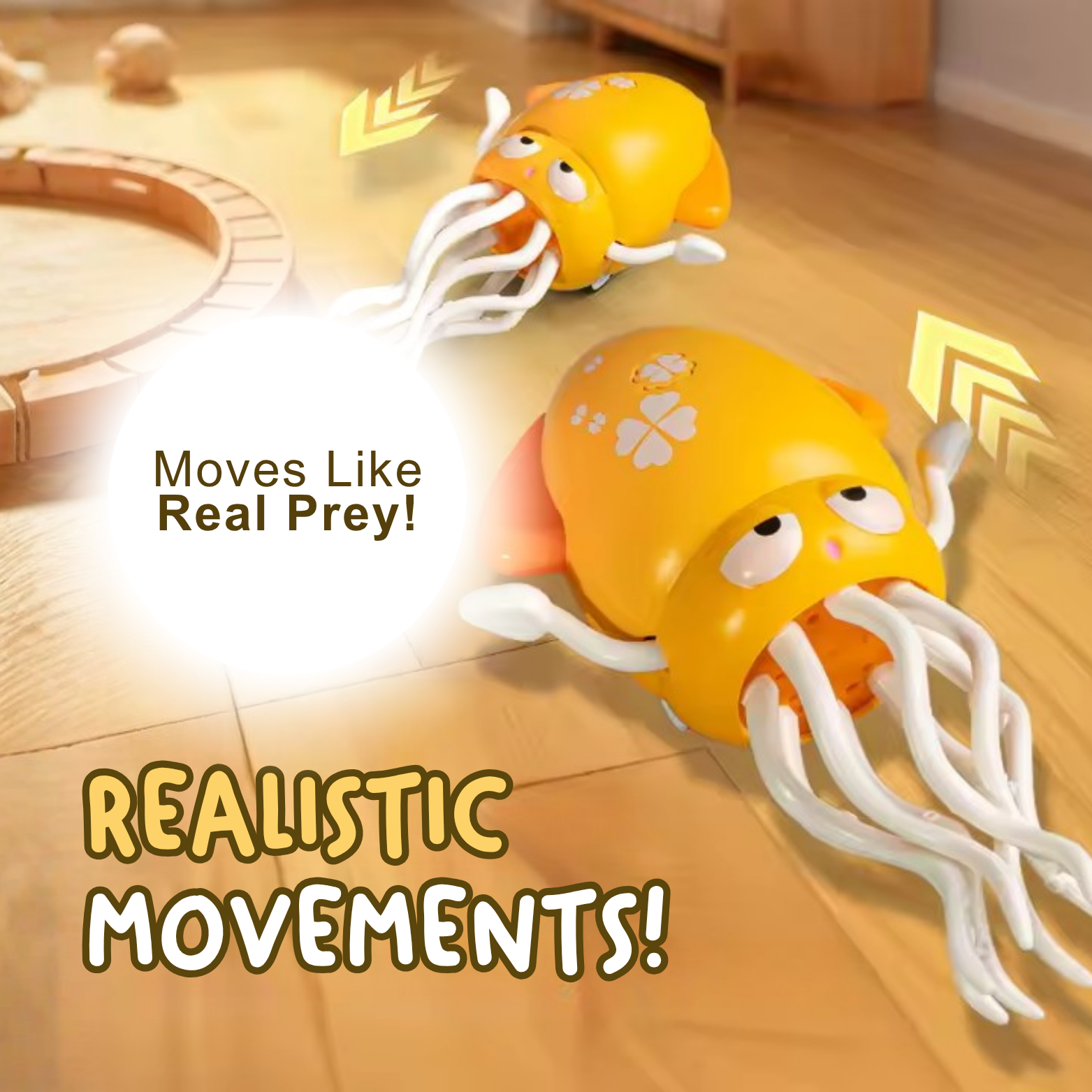 Interactive Squid Toy