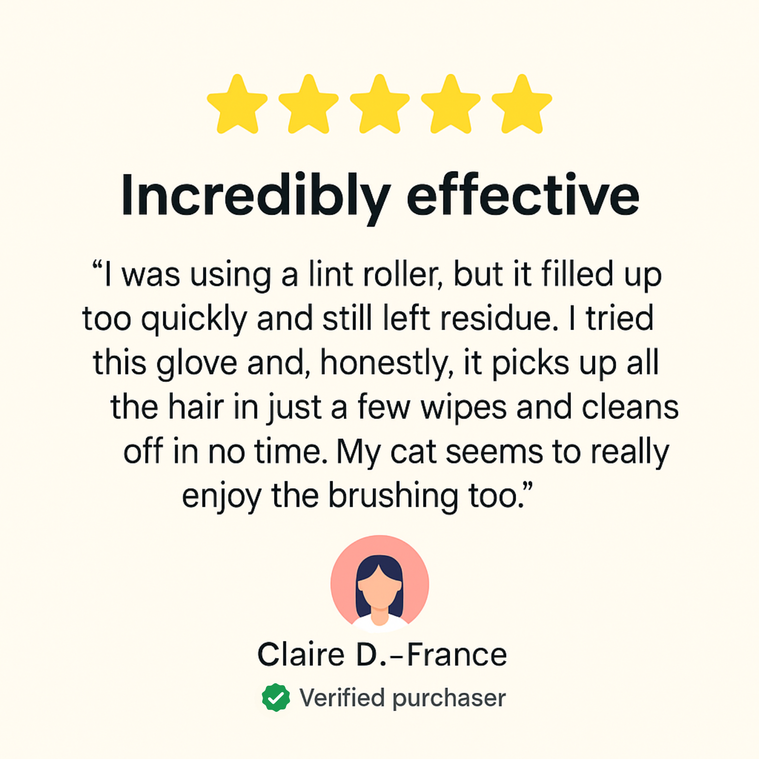 Pet Hair Removal Glove