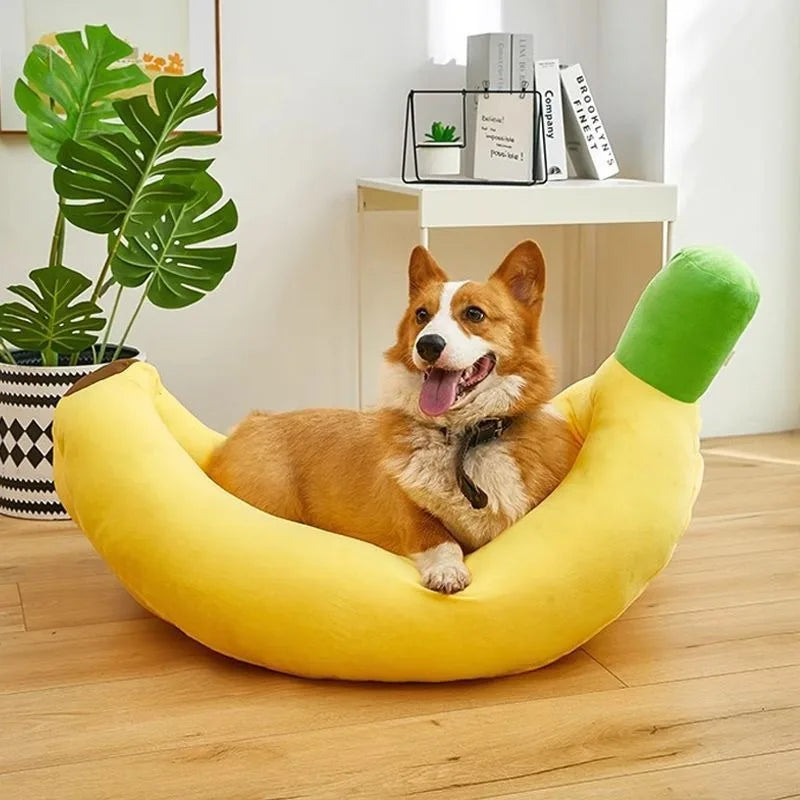 Pet Banana Bed