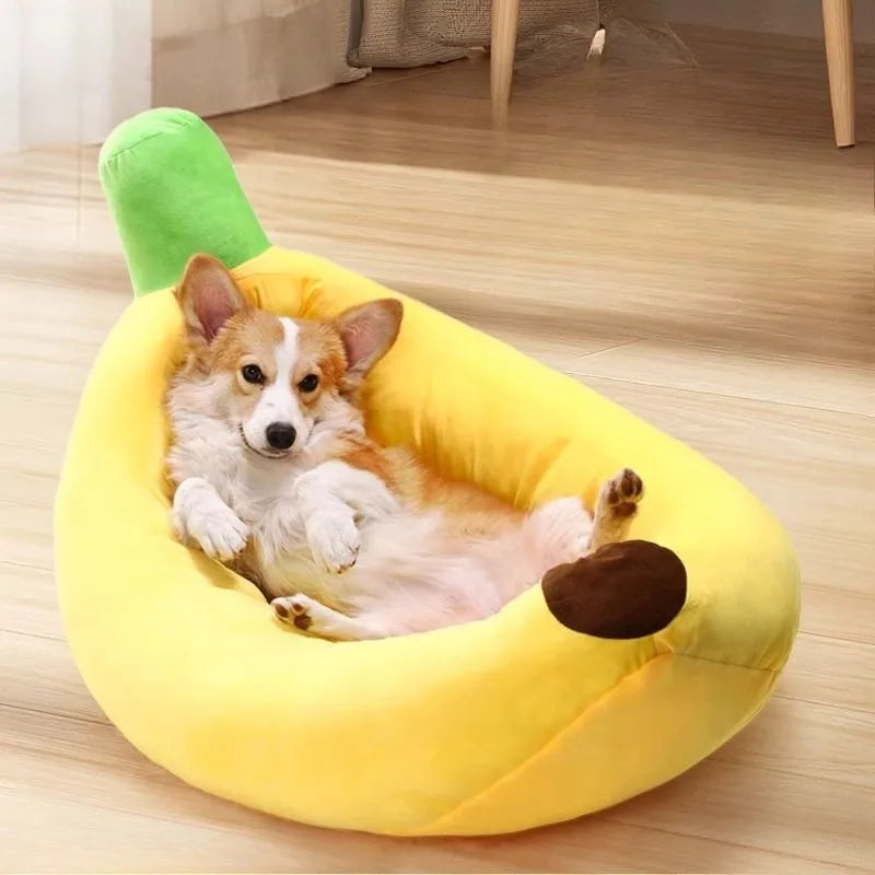 Pet Banana Bed