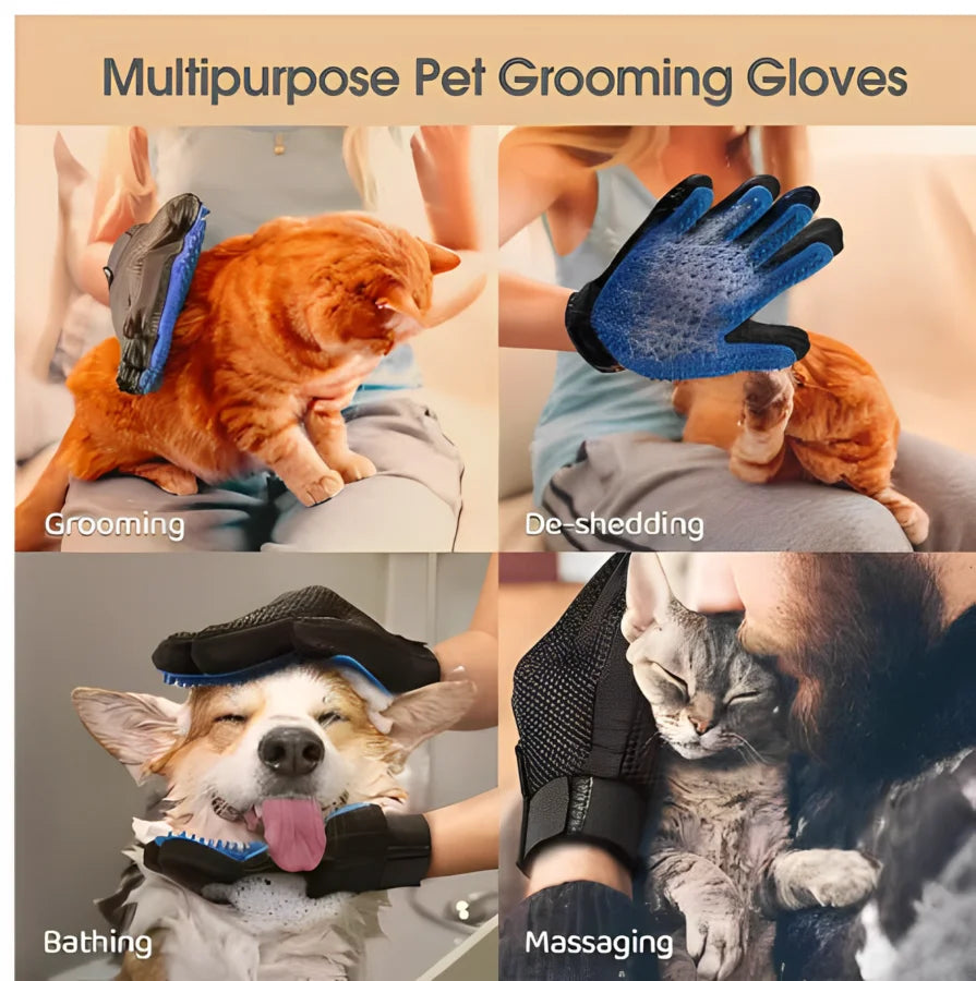 Silicone Pet Grooming Glove