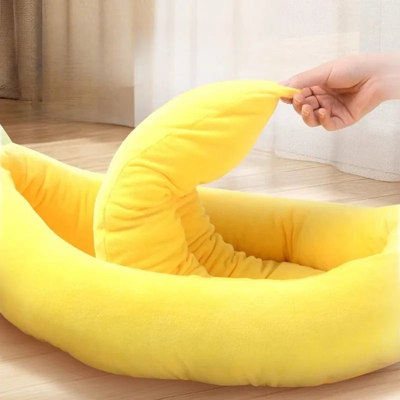 Pet Banana Bed