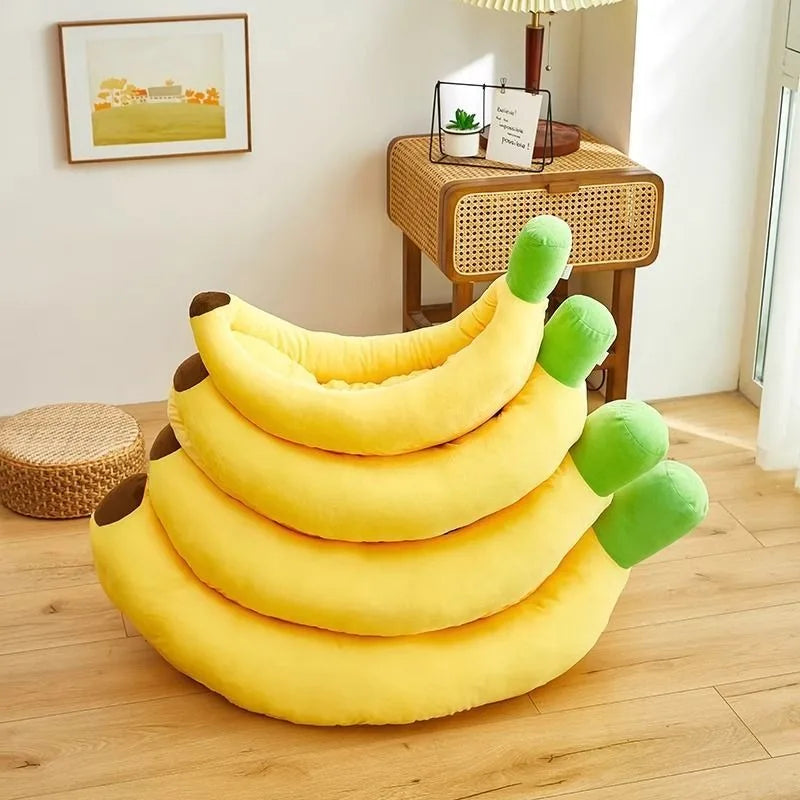 Pet Banana Bed