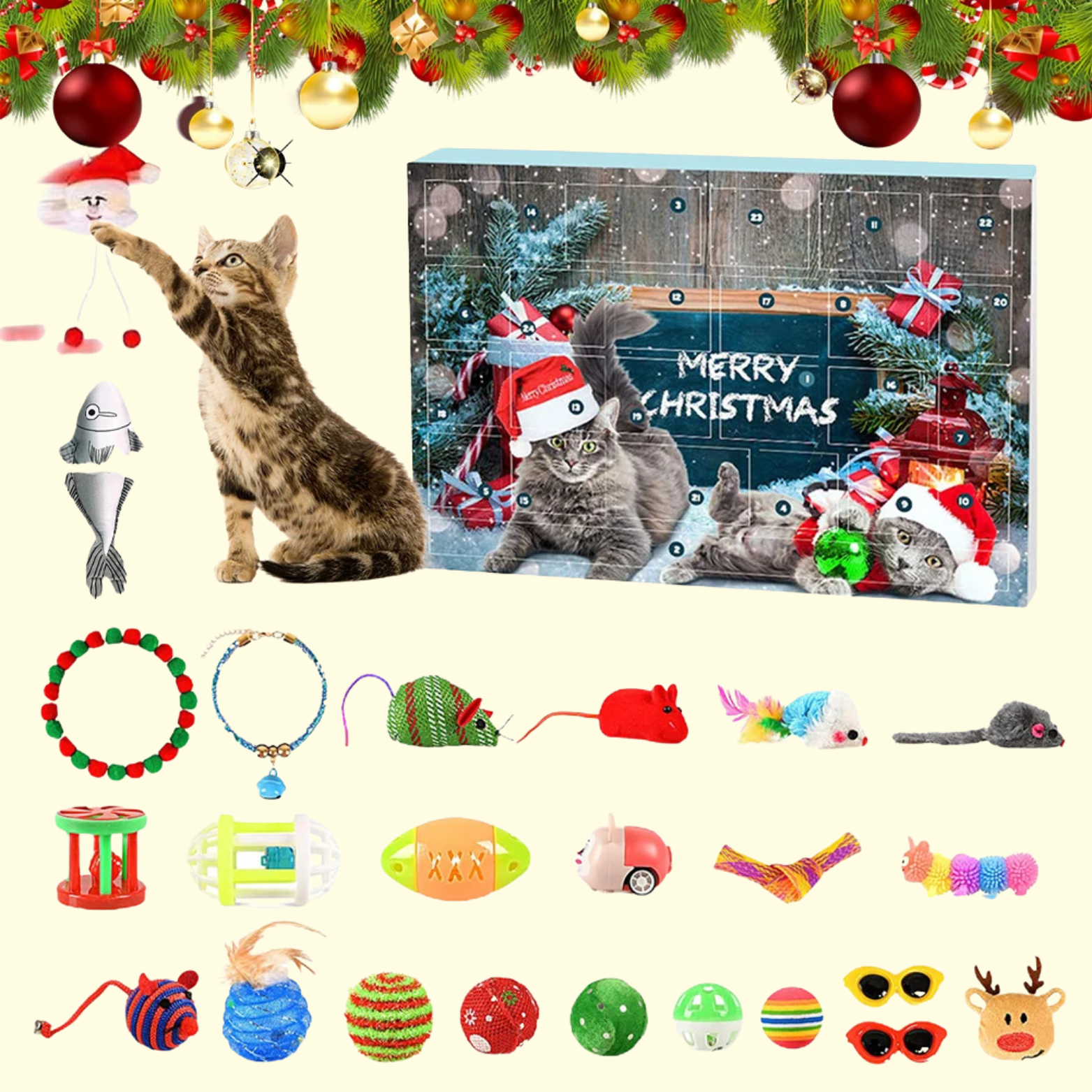 Christmas Cat Calendar