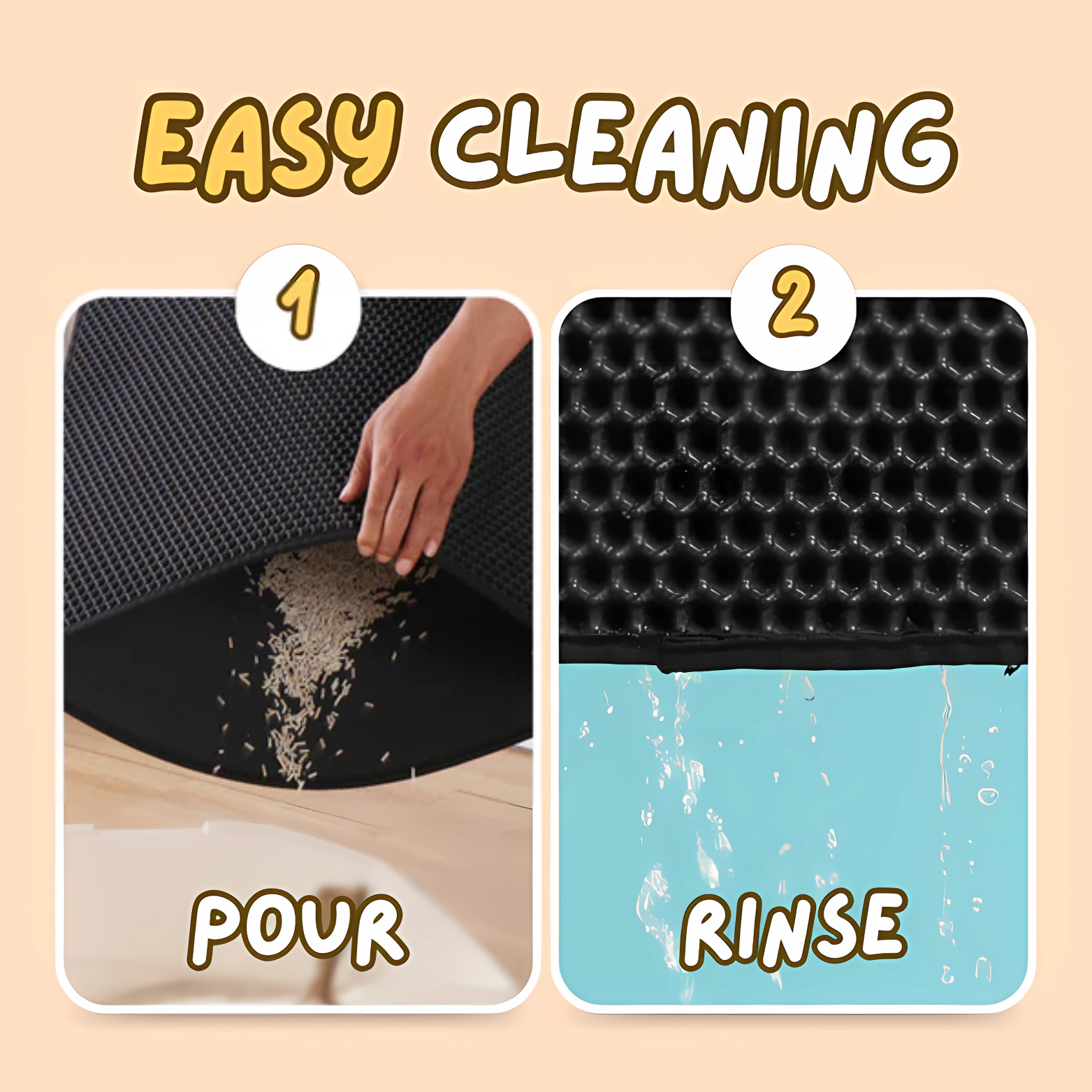 Double Layer Litter Mat