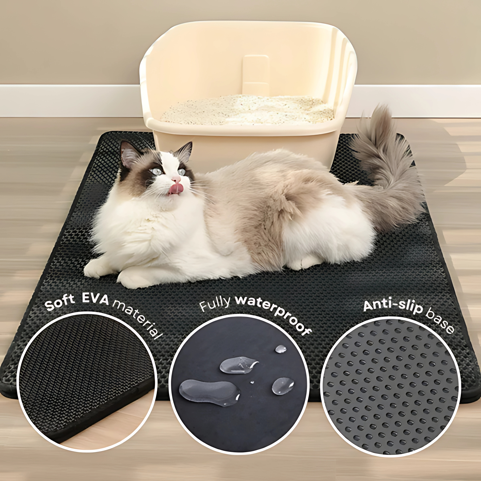 Double Layer Litter Mat