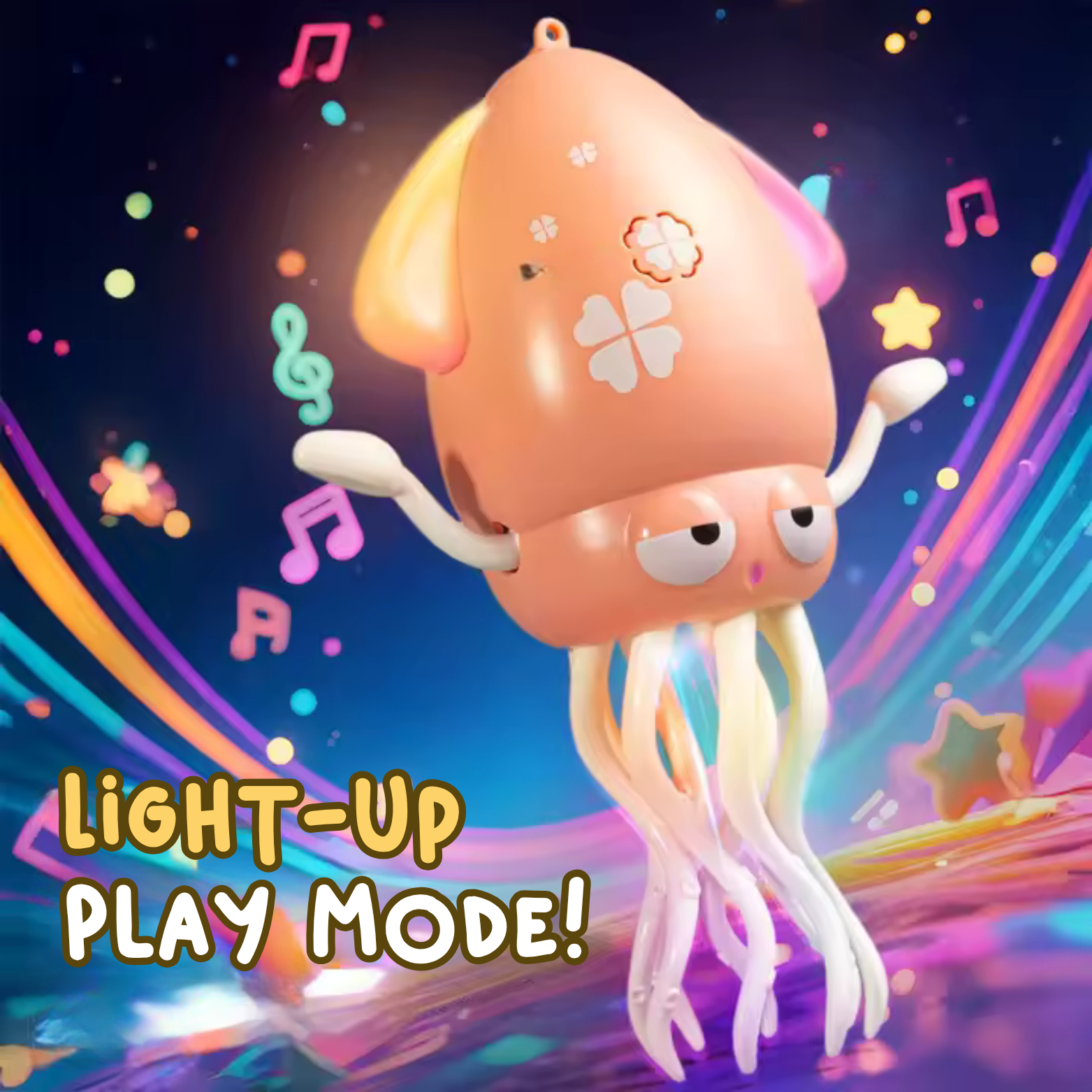 Interactive Squid Toy