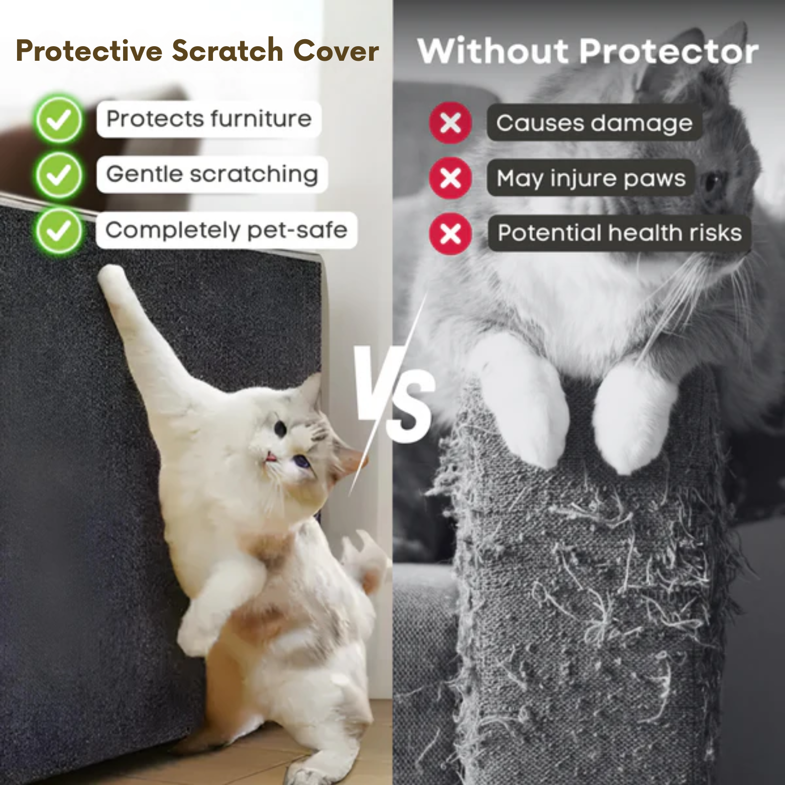 Furniture Scratch Protector for Cats
