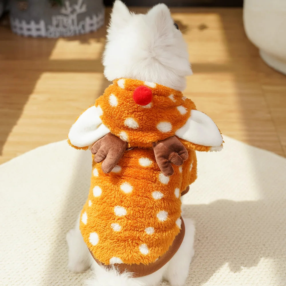 Christmas Reindeer Pet Jumpsuit