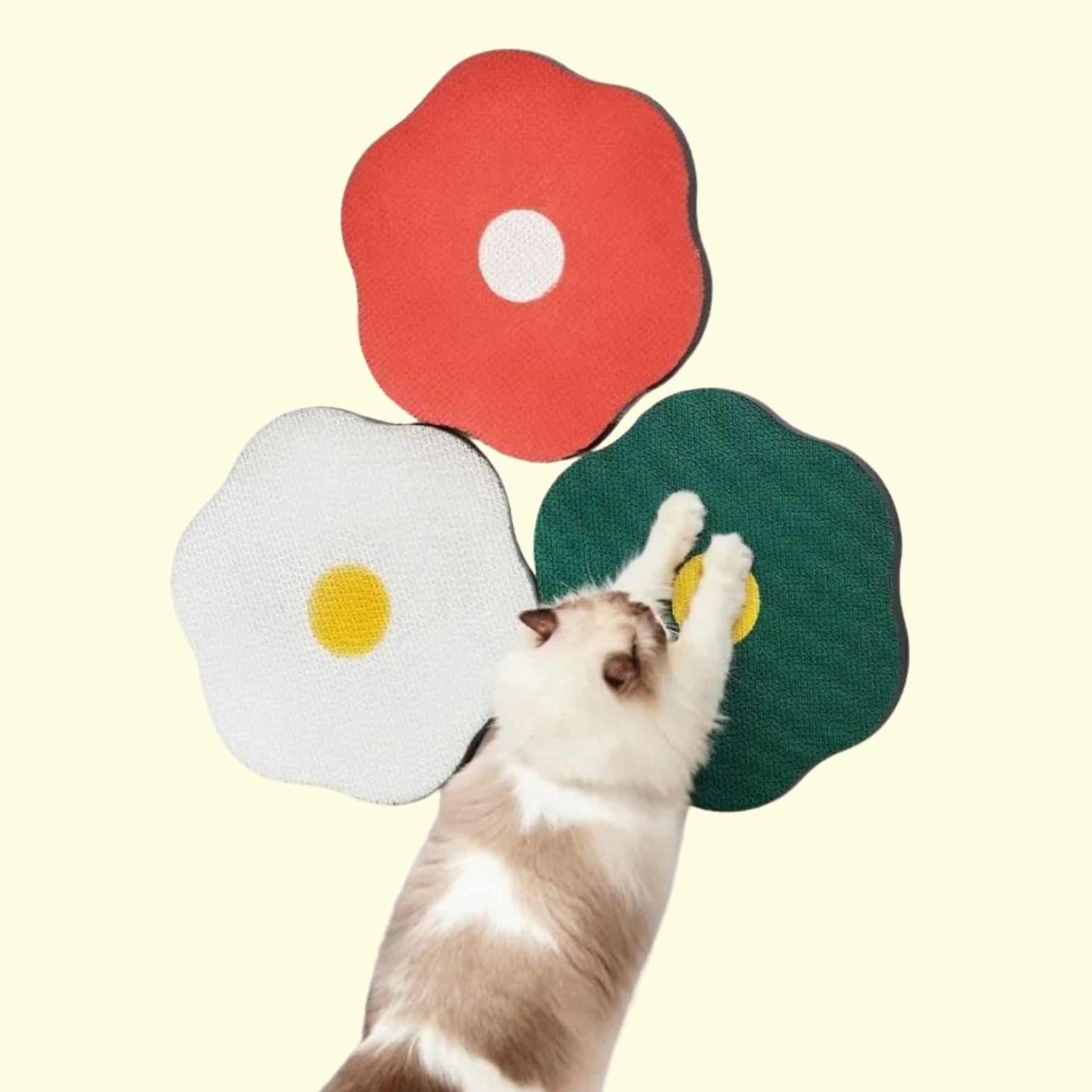 Flower Scratching Pad