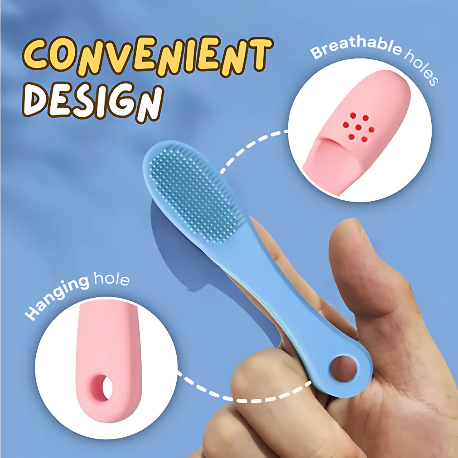 Silicone Finger Scrubber