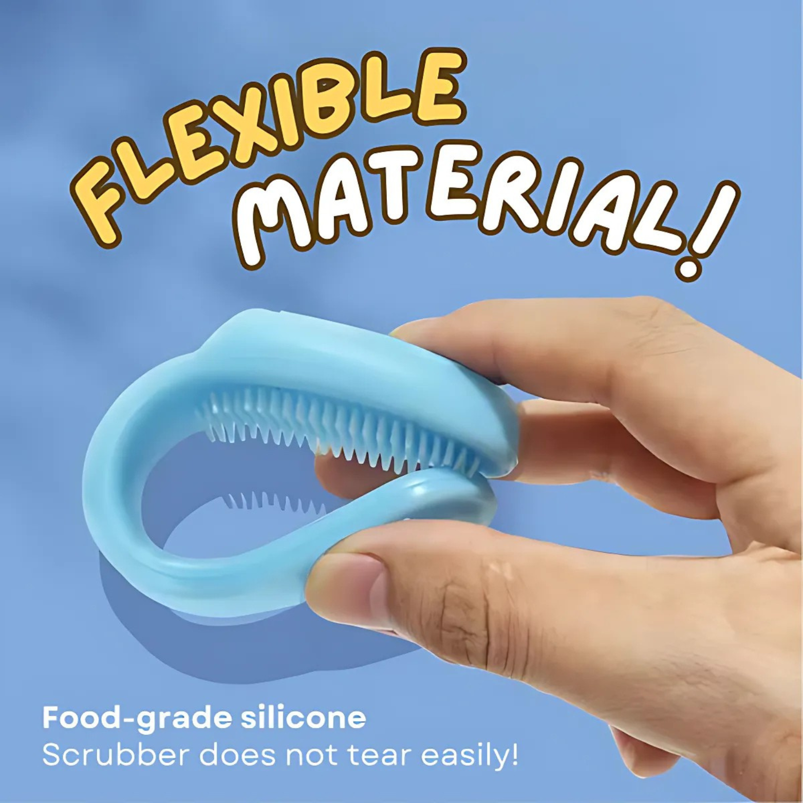 Silicone Finger Scrubber